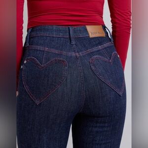 New NWT Judy blue heart pocket jeans skinny sz 3/4 5/6 7/8 9/10 11/12 13/14
